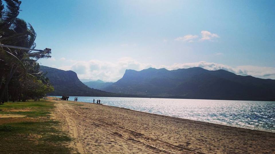 Le Morne Beach early morning